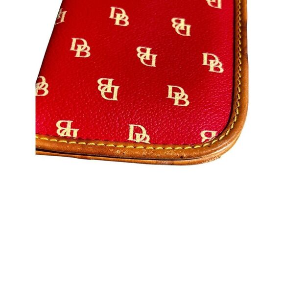 Dooney & Bourke Vintage Eyeglass/Sunglass Case Pebbled Leather red Pouch - Picture 5 of 5